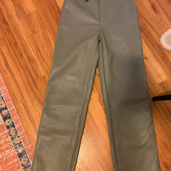 Motel Rocks Leather Pants - Picture 4 of 5